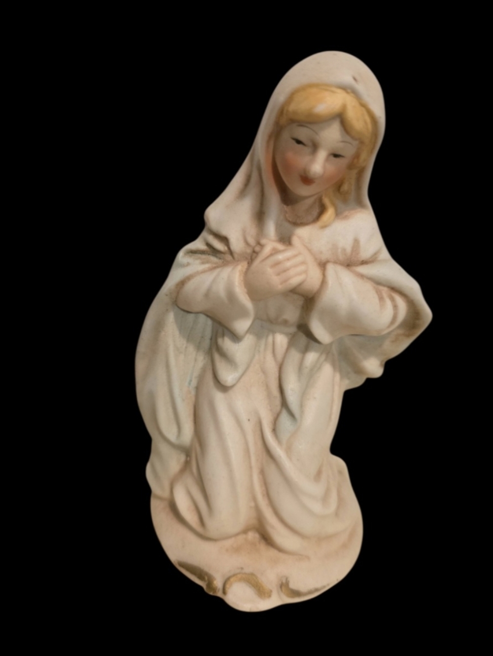 Ceramic Nativity Scene Figurines - Pastel Holy Family & Wise Men - Picture 10 of 15